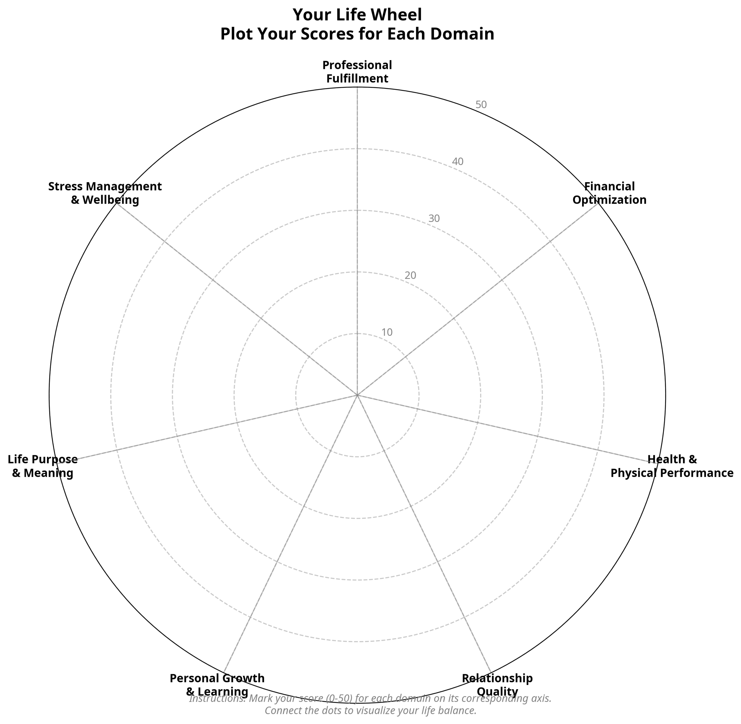 Life Wheel Diagram